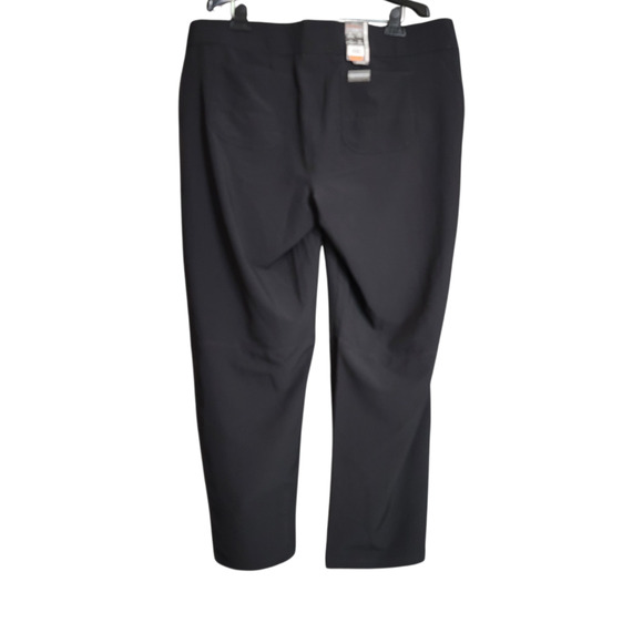 Weatherproof Comfort Stretch Performance Black Flex Waist Slim Fit Pants XXL - Picture 2 of 8